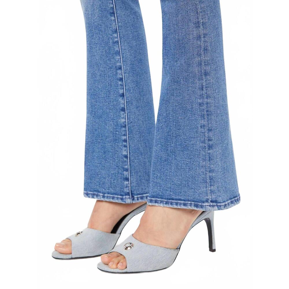 NEW MOTHER high waisted weekender skimp jeans in swing & a miss - Picture 6 of 7